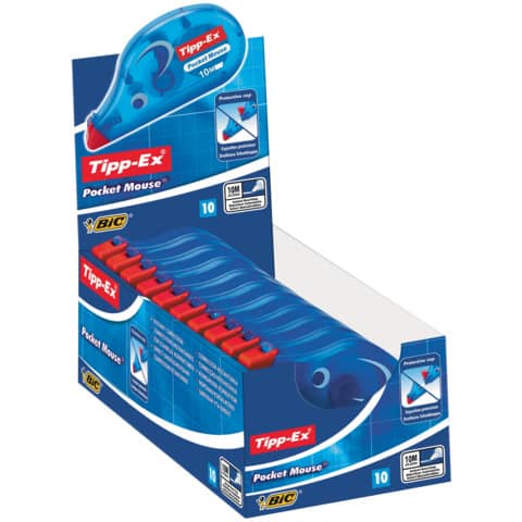 Correttore a nastro TIPP-EX Pocket Mouse 4,2 mm x 10 m 8207892